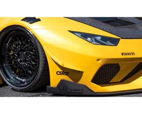 Liberty Walk Silhouette CFRP Front Racing Canard Lamborghini Huracan GT 2015+