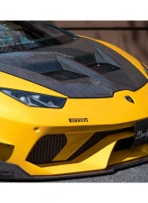 Liberty Walk Silhouette CFRP Front Diffuser Lamborghini Huracan GT 2015+                                     - LW-HuracanGT-FDiff-S-C - Image 6