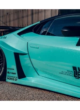Liberty Walk Silhouette FRP Normal Rear Fender Exchange Type Lamborghini Huracan GT Coupe 2015+                                     - LW-HuracanGT-RFend-S-F - Image 5