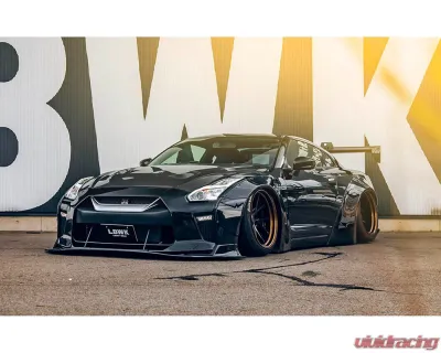 Liberty Walk LB-WORKS Type-1.5 Front Carbon Canards - LB-GTR-Canards-Type1.5 -Carbon