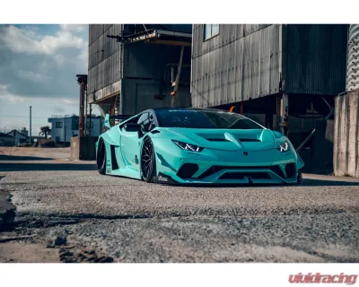 Liberty Walk Silhouette FRP Rear Wing Lamborghini Huracan GT 2015+ - LW-HuracanGT-RWing-S-F