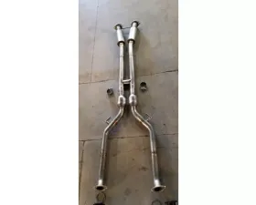 PPE Engineering Stainless Steel Midpipe Exhaust with High-flow Cats & Resonators Lexus LC500 2018+