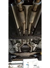 PPE Engineering Stainless Steel Midpipe Exhaust with High-flow Cats & Resonators Lexus LC500 2018+                                     - 155002-CR-SS - Image 3
