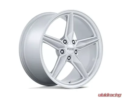Foose F174 CF8 Wheel 19x9.5 5x120 45mm Gloss Silver - F174199513+45