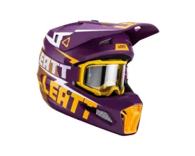 Leatt Helmet Kit Moto 3.5 with 4.5 Goggle CLEARANCE