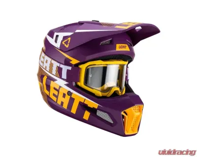 Leatt Helmet Kit Moto 3.5 SM Helmet Kit w/4.5 Goggle CLEARANCE - 1023011051