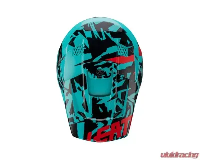 Leatt Helmet Kit Moto 3.5 with 4.5 Goggle Royal Adult XS CLEARANCE - 1023011100