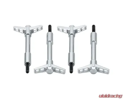 Ford Racing Chrome Valve Cover Hold Down Wing Nuts - 302-325