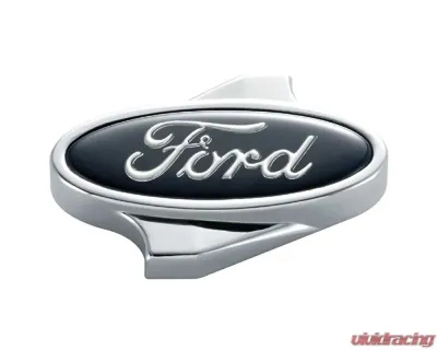 Ford Racing Air Cleaner Nut w/ Ford Logo - Chrome - 302-333