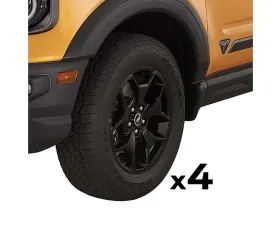 Ford Racing 17"x7" Wheel Kit - Gloss Black Ford Bronco Sport 2021-2025