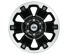 Ford Racing 18"x8" 4 Wheel Kit w/TPMS - Gloss Black w/ Machined Face Ford Ranger | Bronco 2019-2022