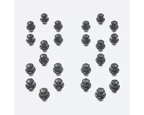 Ford Racing M14 x 1.5 Black Lug Nut - Set of 24 Ford F-150 | Raptor | Expedition | Bronco Raptor| Lincoln Navigator 2015-2023