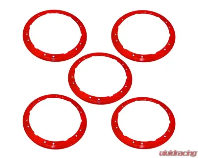 Ford Racing Red Functional Bead Lock Ring Kit Ford Bronco 2021+ - M-1021K-BLR