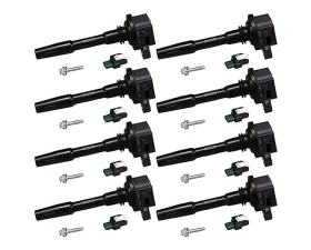 Ford Racing 5.0L/5.2L Hi-Energy Engine Ignition Coils - Set Of 8 Ford GT350 2015 - 2020