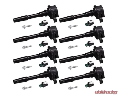 Ford Racing Hi-Energy Ignition Coils Set of 8 for 2015-2020 Ford GT350, 5.0L/5.2L Engines - M-12029-M52