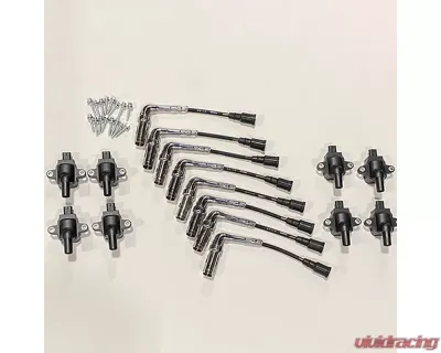 Ford Racing 7.3L Gas Ignition Coil & Wire - Set of 8 Ford Super Duty 2020+ - M-12029-SD73