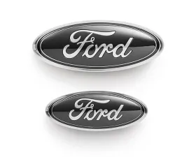 Ford Racing Black Oval Kit - Pair Ford Ranger 2019-2022