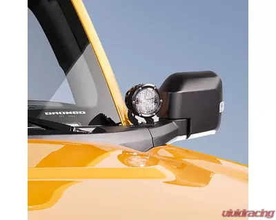 Ford Racing Mirror Mounted 4in Rigid LED Lights Kit Ford Bronco 2021+ - M-15200K-BML