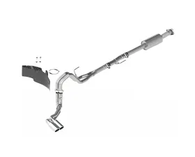 Ford Racing 2.7L/3.5L/5.0L Side Exit Extreme Exhaust - Chrome Tips Ford F-150 2021-2022