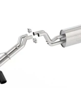Ford Racing 2.3L Ecoboost Side Exit Cat-Back Exhaust System w/ Dual Black Chrome Tips Ford Ranger 2019                                     - M-5200-RA23SB - Image 2