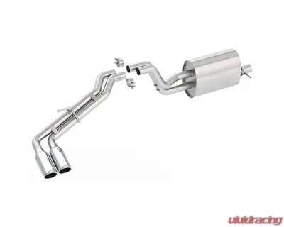 Ford Racing 2.3L Ecoboost Side Exit Cat-Back Exhaust System w/ Dual Chrome Tips Ford Ranger 2019 - M-5200-RA23SC