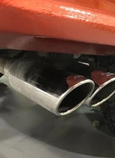 Ford Racing 2.3L Ecoboost Side Exit Cat-Back Exhaust System w/ Dual Chrome Tips Ford Ranger 2019                                     - M-5200-RA23SC - Image 2