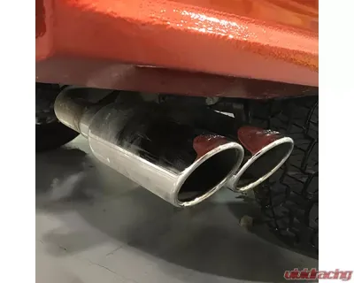 Ford Racing 2.3L Ecoboost Side Exit Cat-Back Exhaust System w/ Dual Chrome Tips Ford Ranger 2019 - M-5200-RA23SC