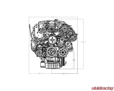 Ford Racing 7.3L V8 Crate Engine Ford Super Duty 2020 - M-6007-73