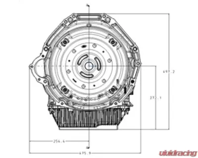 Ford Racing 7.3L Power Module with 10R140 Auto Transmission for Mustang and Trucks - M-9000-PM73A