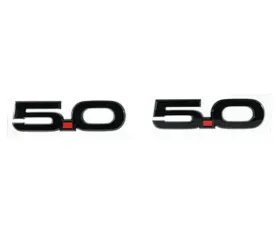 Ford Racing Fender Emblem Ford 5.0L V8