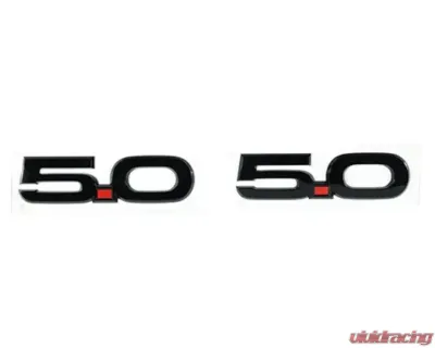 Ford Racing Fender Emblem Ford 5.0L V8 - M-1447-M50AB