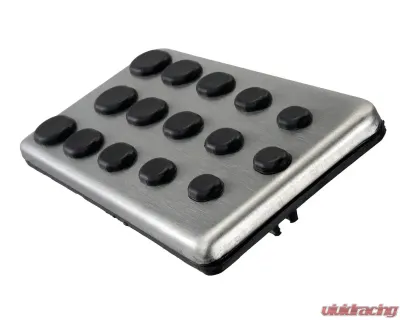 Ford Racing Dead Pedal for 1994-2004 Ford Mustang, Brushed Aluminum Finish - M-2301-C
