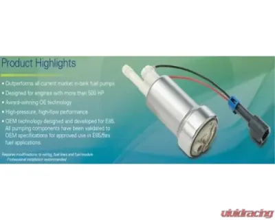 Full Race Walbro 450 LPH In-Tank E85 Fuel Pump - F90000267