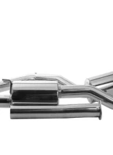 Full Race 3" Exhaust System 4 Door Honda Civic Si 9th Gen 2012-2015                                     - FG4-3EXH-SEDAN - Image 11