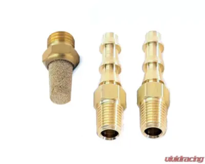 Full Race Fittings and Filter for 3 Port Boost Control Solenoid - FR-UNI-3PORT-FITTINGS