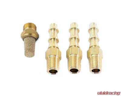 Full Race Fittings and Filter for 4 Port Boost Control Solenoid - FR-UNI-4PORT-FITTINGS