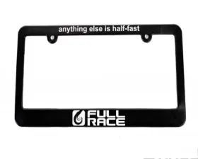 Full Race License Plate Frame