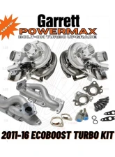 Full Race Garrett Formline Turbo Kit w/ Silver Manifolds Ford F-150 2011-2012                                     - A0159A - Image 11