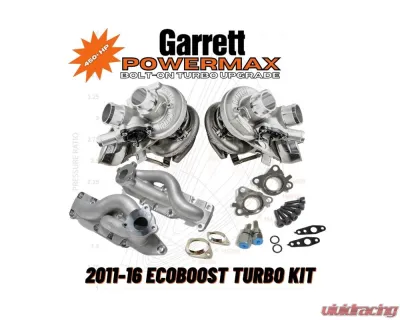 Full Race Garrett Formline Turbo Kit w/ Silver Manifolds Ford F-150 2011-2012 - A0159A
