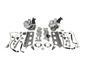 Full Race Garrett Formline Turbo Kit w/ Black Manifolds Ford F-150 2017-2020