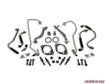 Full Race Garrett Formline Turbo Kit w/ Black Manifolds Ford F-150 2017-2020 - A0162A