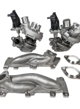 Full Race Garrett Formline Turbo Kit w/ Black Manifolds Ford F-150 2017-2020                                     - A0162A - Image 3