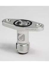 Full Race Large Turbo Drain Flange w/ Male -10AN                                     - FR-TDF-LARGE-10AN-2.00 - Image 3