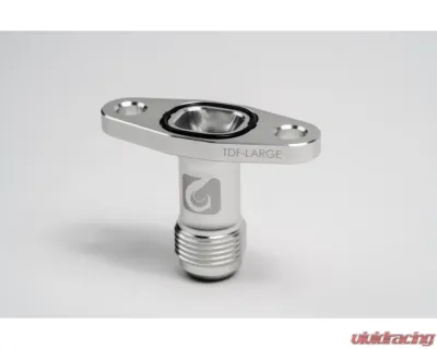Full Race Large Turbo Drain Flange w/ Male -10AN - FR-TDF-LARGE-10AN-2.00