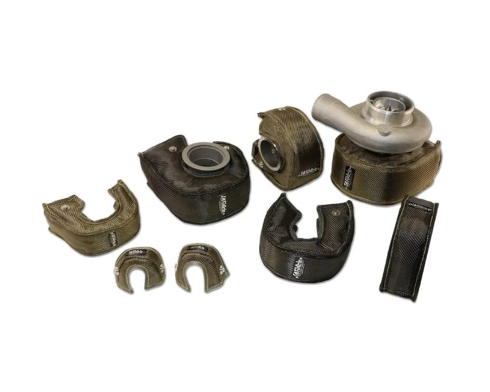 Full Race T4 Turbochargers Blankets - Natural - FR-UNI-TB-T4-N