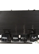 Full Race Intercooler / CAC Upgrade Kit Coated Black - Compatible with OEM BOV & TurboSmart Vee Port EM BOV                                     - A0211A - Image 3