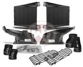 Wagner Tuning Competition Intercooler Kit Gen2 w/ Carbon Air Shroud Audi RS4 B5 2000-2002