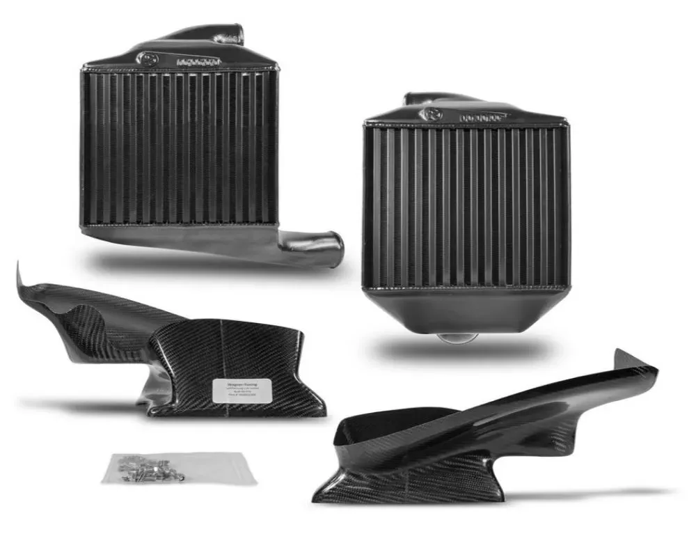Wagner Tuning Competition Intercooler Kit w/ Carbon Air Shroud Audi S4 B5 | A6 C4 2.7 BiTDI 1995-2002 - 200001006.KKIT