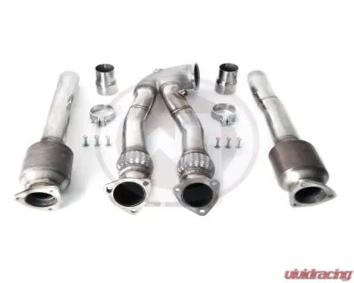 Wagner Tuning Downpipe Kit w/ Catted Pipes SS304 Audi TTRS 8S | RS3 8V 2015-2021 - 500001028.KAT