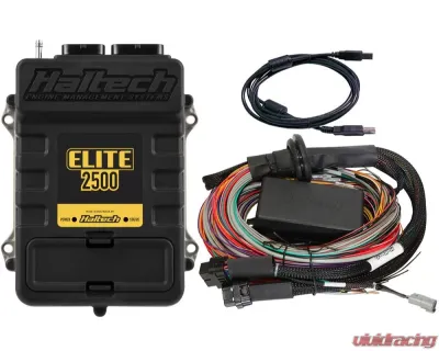 Haltech Elite 2500 w/ Premium Universal Wire-in Harness Kit Length: 2.5m (8') - HT-151304